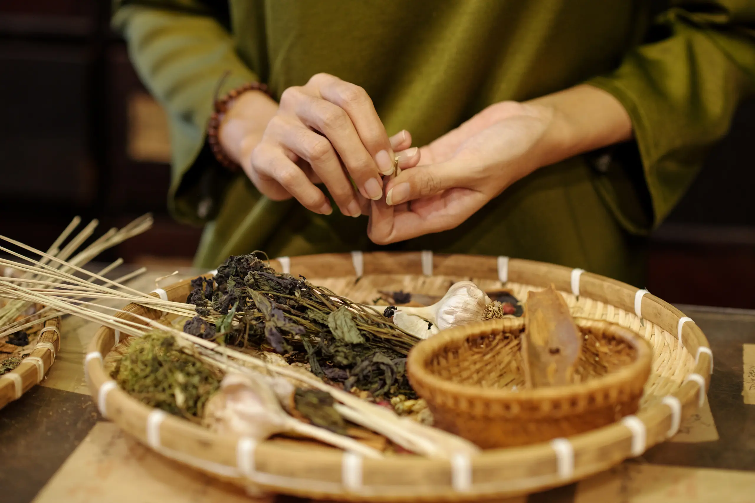 Hierbas de la medicina tradicional china